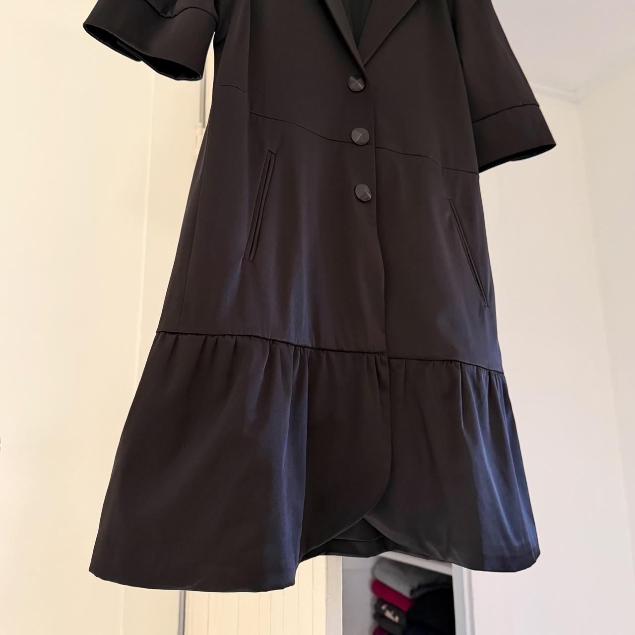 Jazmin Chebar Vintage Y2K Satin Blazer Mini Dress Size 3