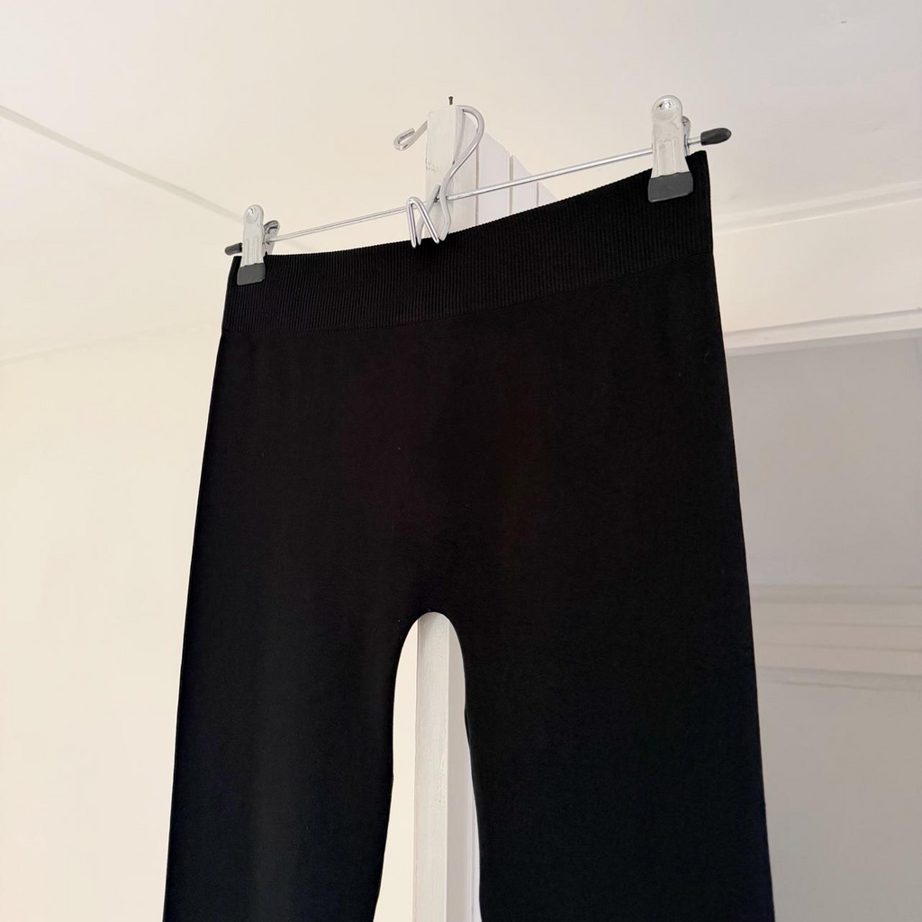 Romeo & Juliet Couture Vintage Y2K Hook & Eye Split Hem Leggings Size S