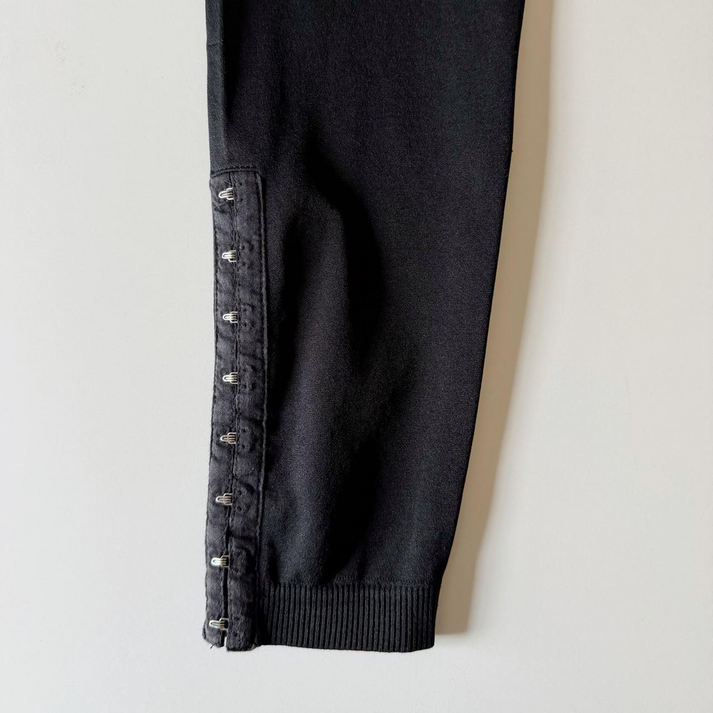 Romeo & Juliet Couture Vintage Y2K Hook & Eye Split Hem Leggings Size S